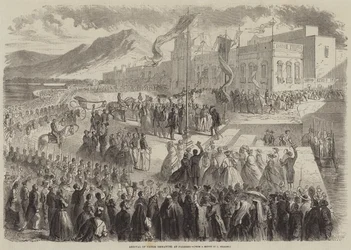 Arrival of Victor Emmanuel at Palermo